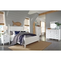 Cottage Twin Bed with Turned Posts