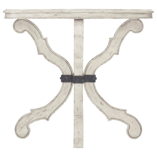 Rustic Farmhouse Round Side Table