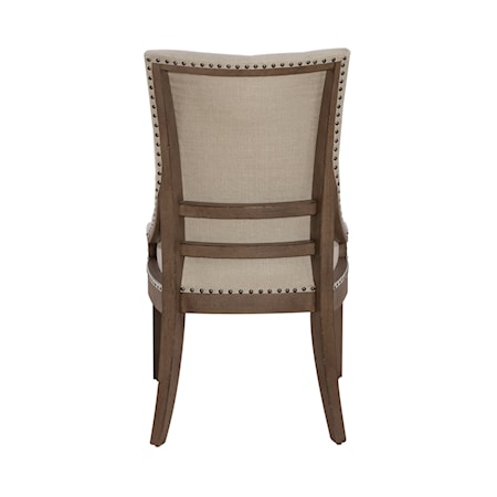 Upholstered Sheltered Side Chair