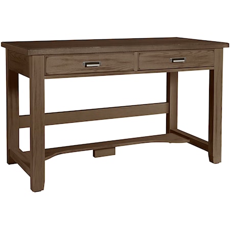 Transitional 2 Drawer Laptop Desk