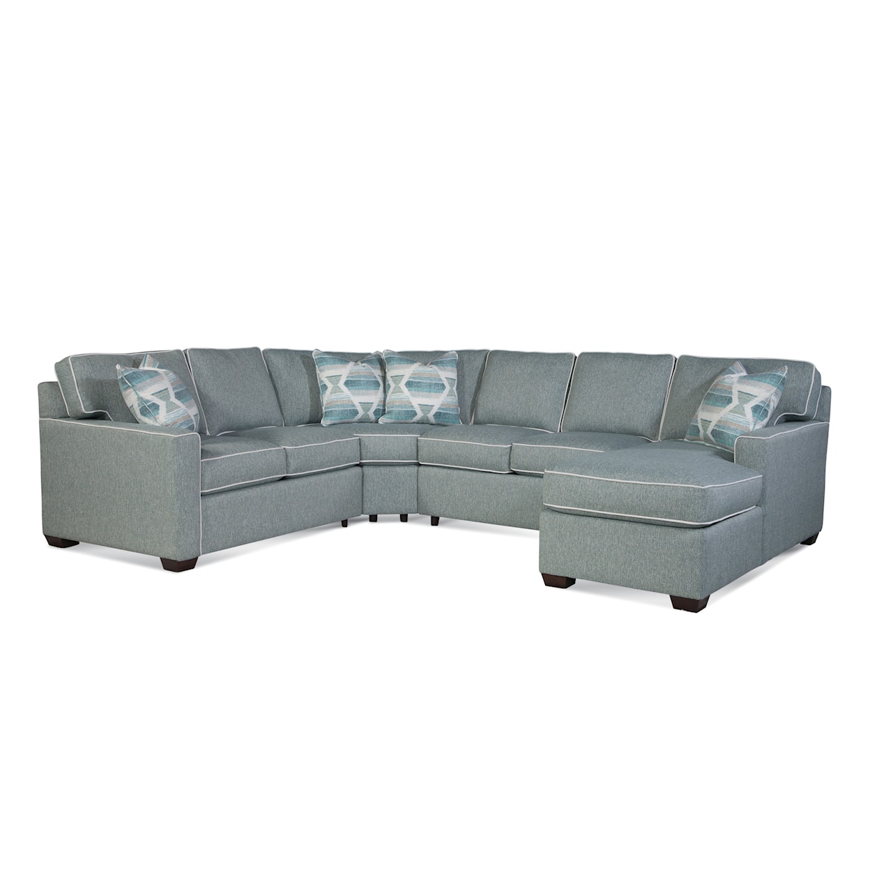 Braxton Culler Easton 4-Piece Chaise Sectional