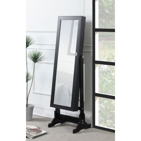 Tutuola Cheval Mirror w/ Jewelry Storage