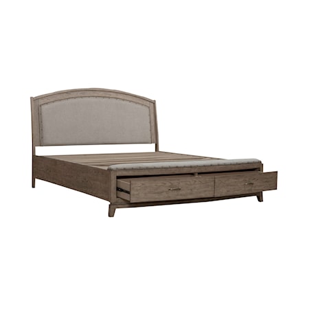 King Upholstered Bed