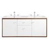 Modway Transmit 48" Wall-Mount Bathroom Vanity