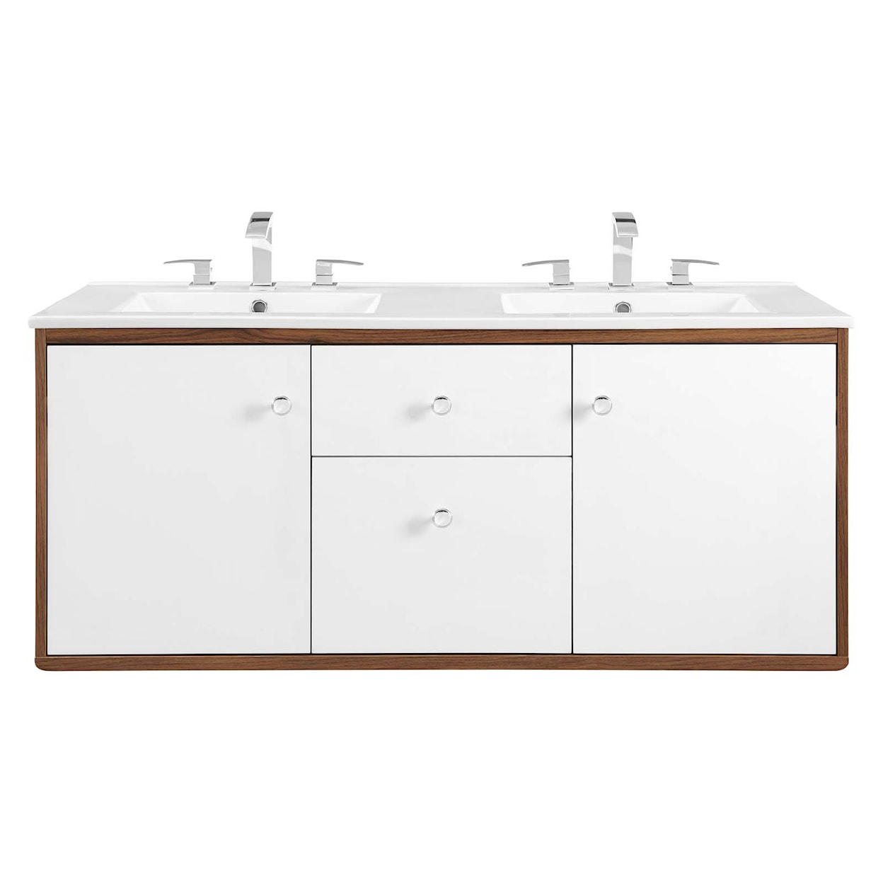 Modway Transmit 48" Wall-Mount Bathroom Vanity