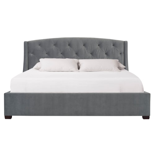 Jordan Fabric Shelter Bed Queen