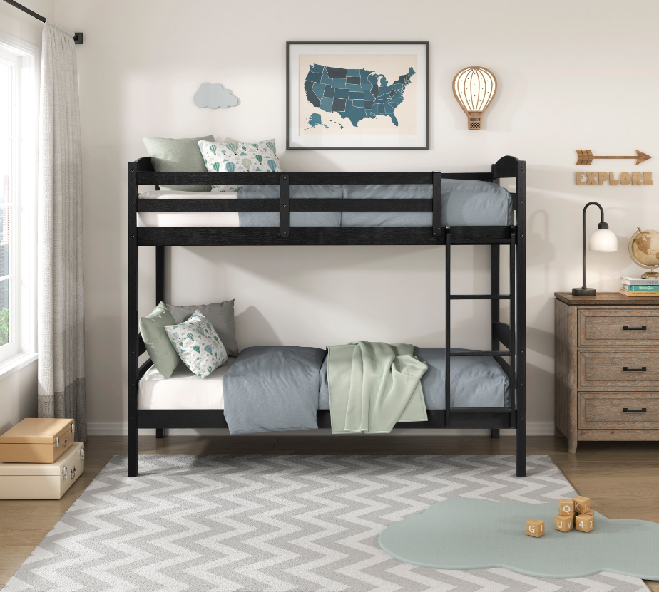Homelegance Lani Twin over Twin Bunk Bed