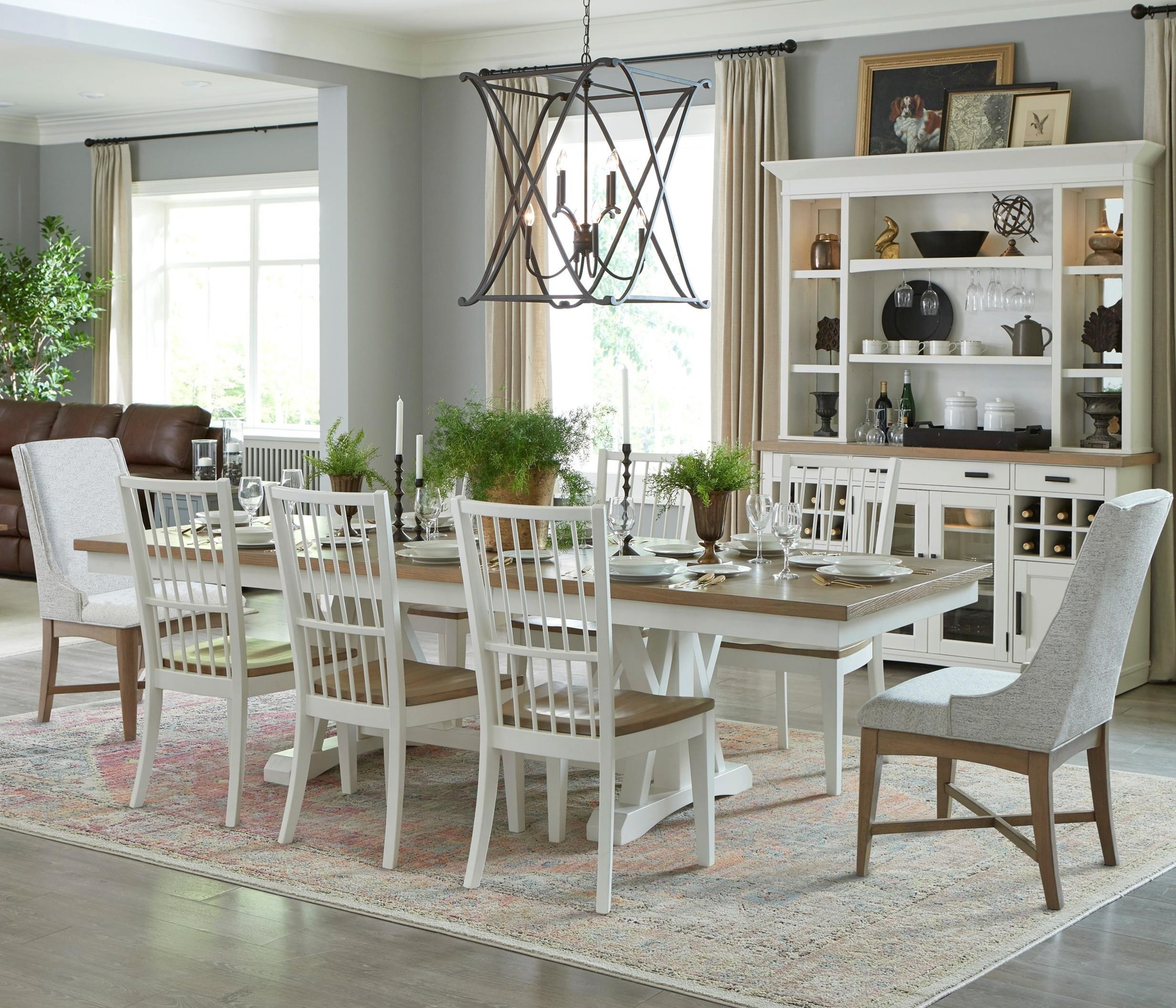 8 seat farmhouse table hot sale