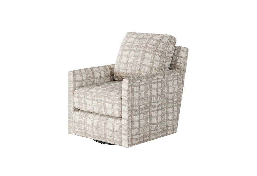 Grab A Seat Swivel Glider Chair by FUSI at Belfort Furniture