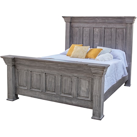 California King Panel Bed