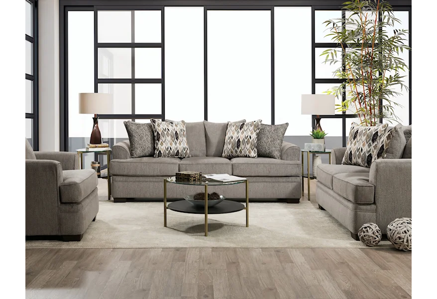 100 Living Room Group by Peak Living at Prime Brothers Furniture