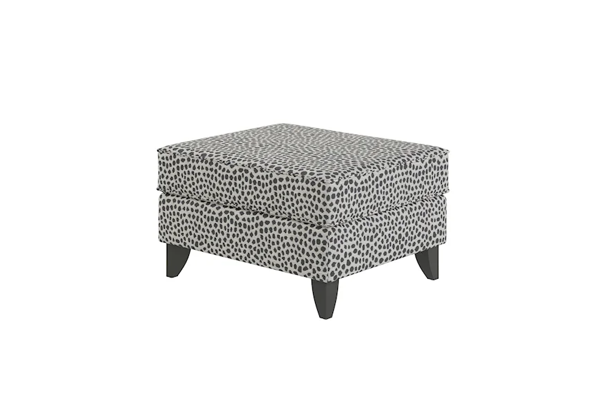 17-00KP WINSTON SALT Accent Ottoman by Fusion Furniture at Esprit Decor Home Furnishings