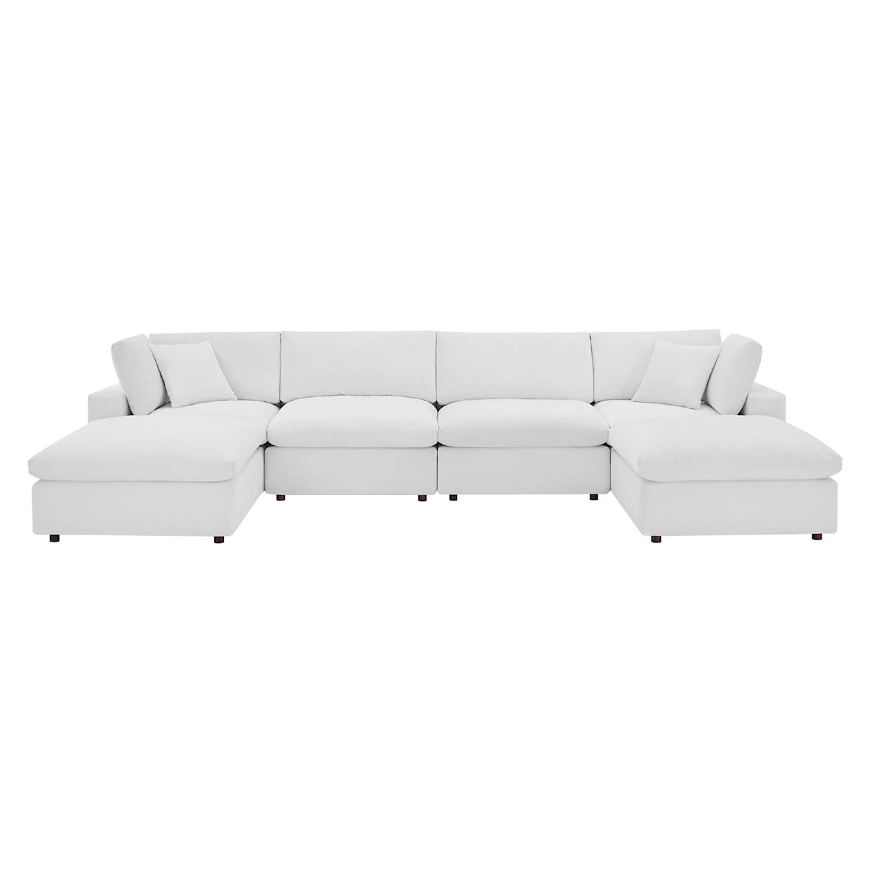 Modway Commix 6-Piece Sectional Sofa