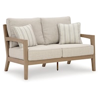 Outdoor Loveseat with Cushion