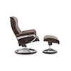 Stressless by Ekornes Royal 2021 Medium Signature Base Recliner