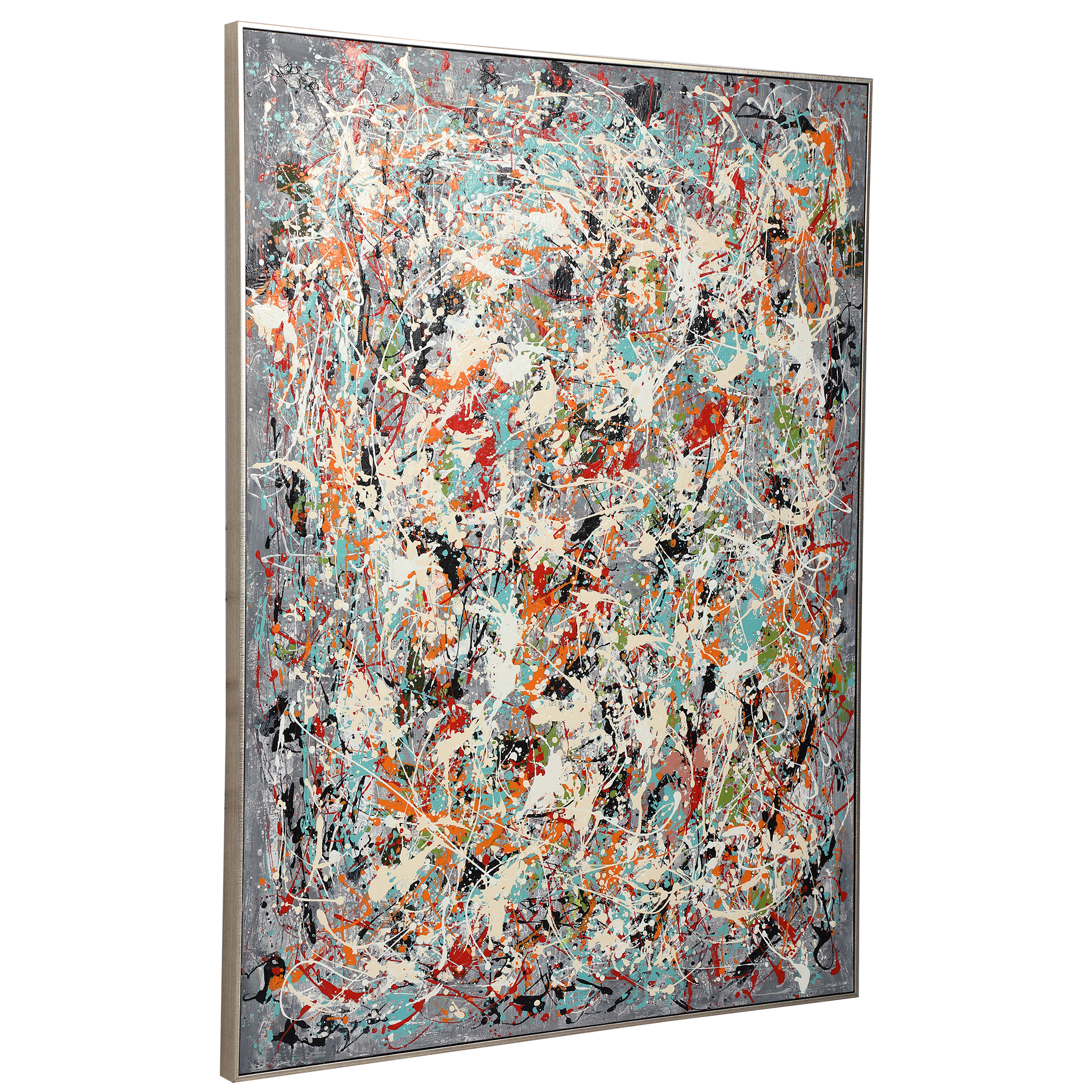 Uttermost Organized Chaos Organized Chaos Hand Painted Canvas