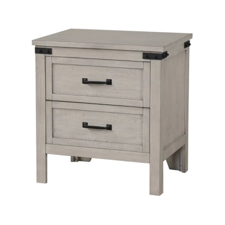 2-Drawer Nightstand