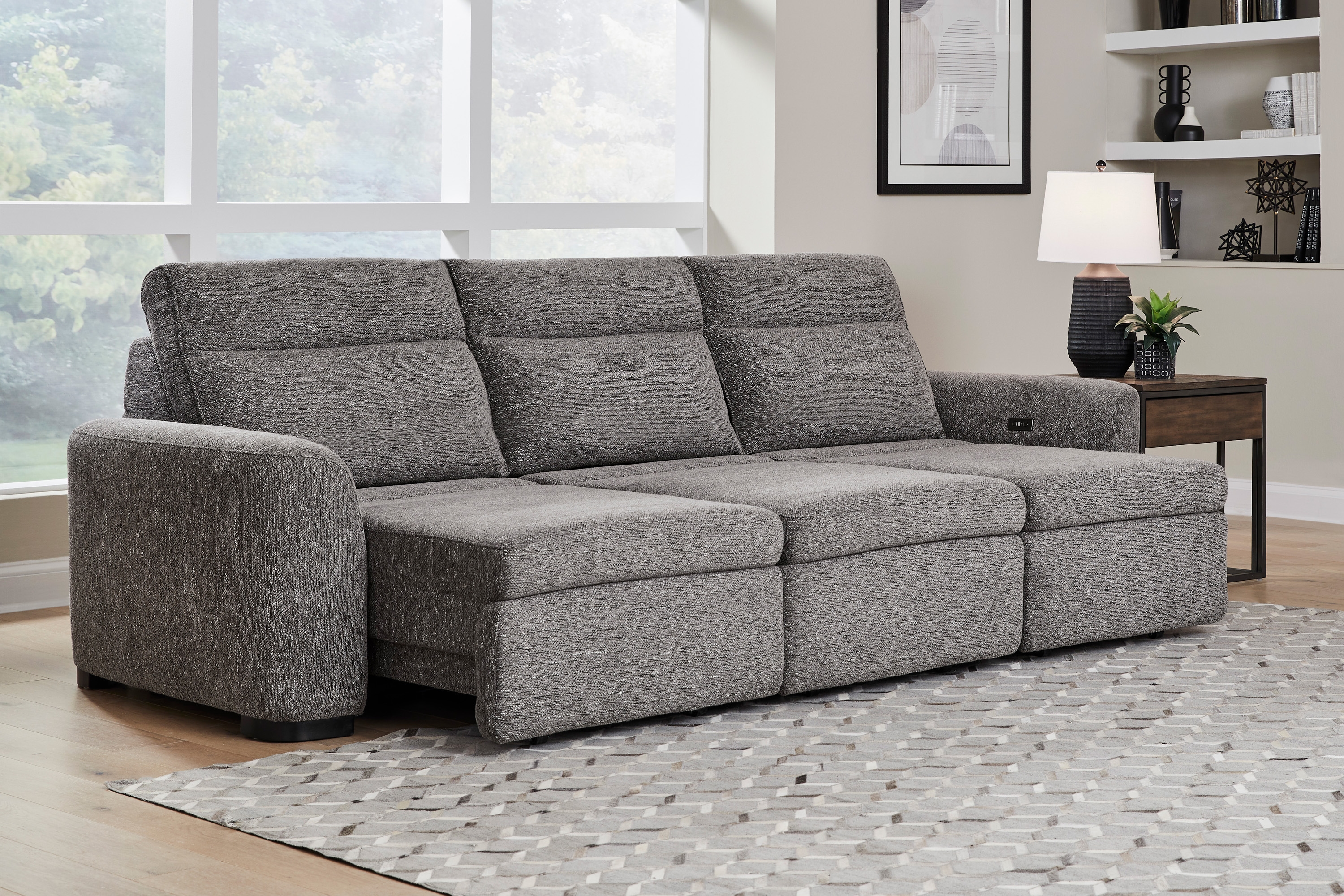 3-Piece Modular Slider Sofa