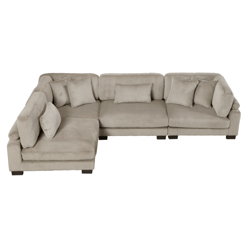 4-Piece Sectional Sofa