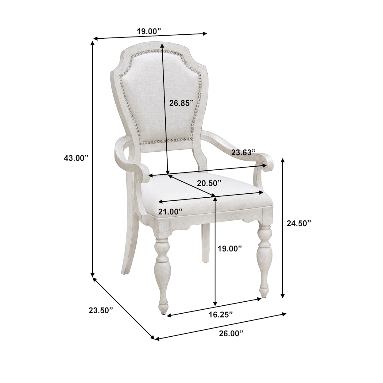 Pulaski Furniture Glendale Estates Upholstered Arm Chair