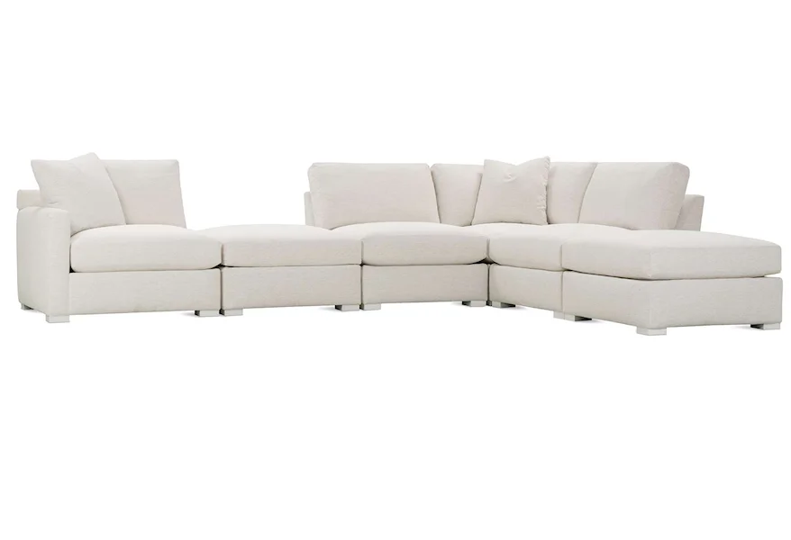 Asher 6-Piece Modular Sectional  by Rowe at Simon's Furniture