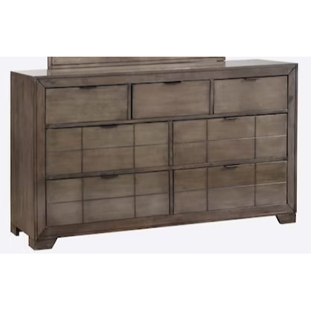 Contemporary 7-Drawer Dresser