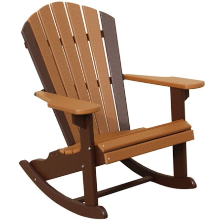 Classic Adirondack Beach Rocker
