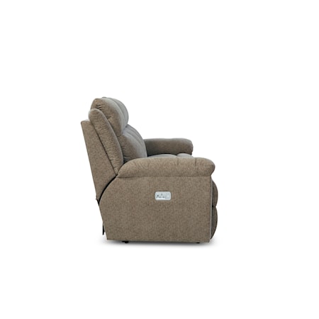 Power Reclining Sofa w/ Headrest &amp; Lumbar