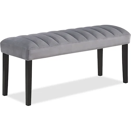 Upholstered Dining Bench withTufting