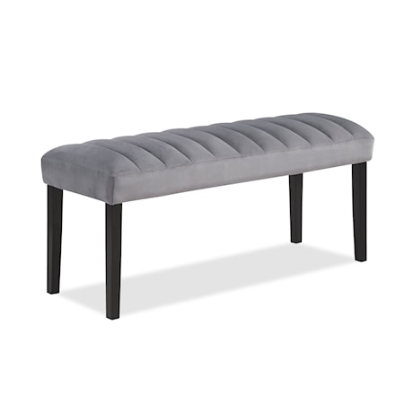 Upholstered Dining Bench withTufting