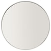 Bernhardt Logan Square Oakley Round Metal Mirror