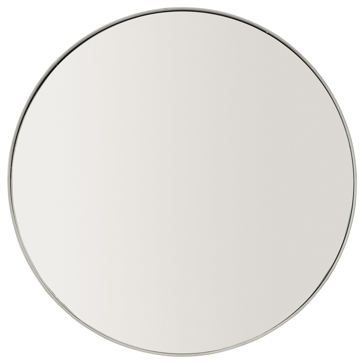 Bernhardt Logan Square Oakley Round Metal Mirror