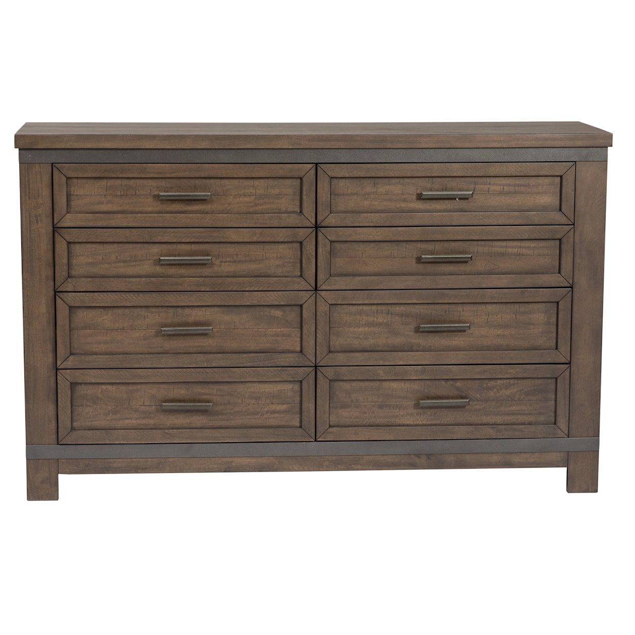 Liberty Furniture Thornwood Hills 8-Drawer Bedroom Dresser