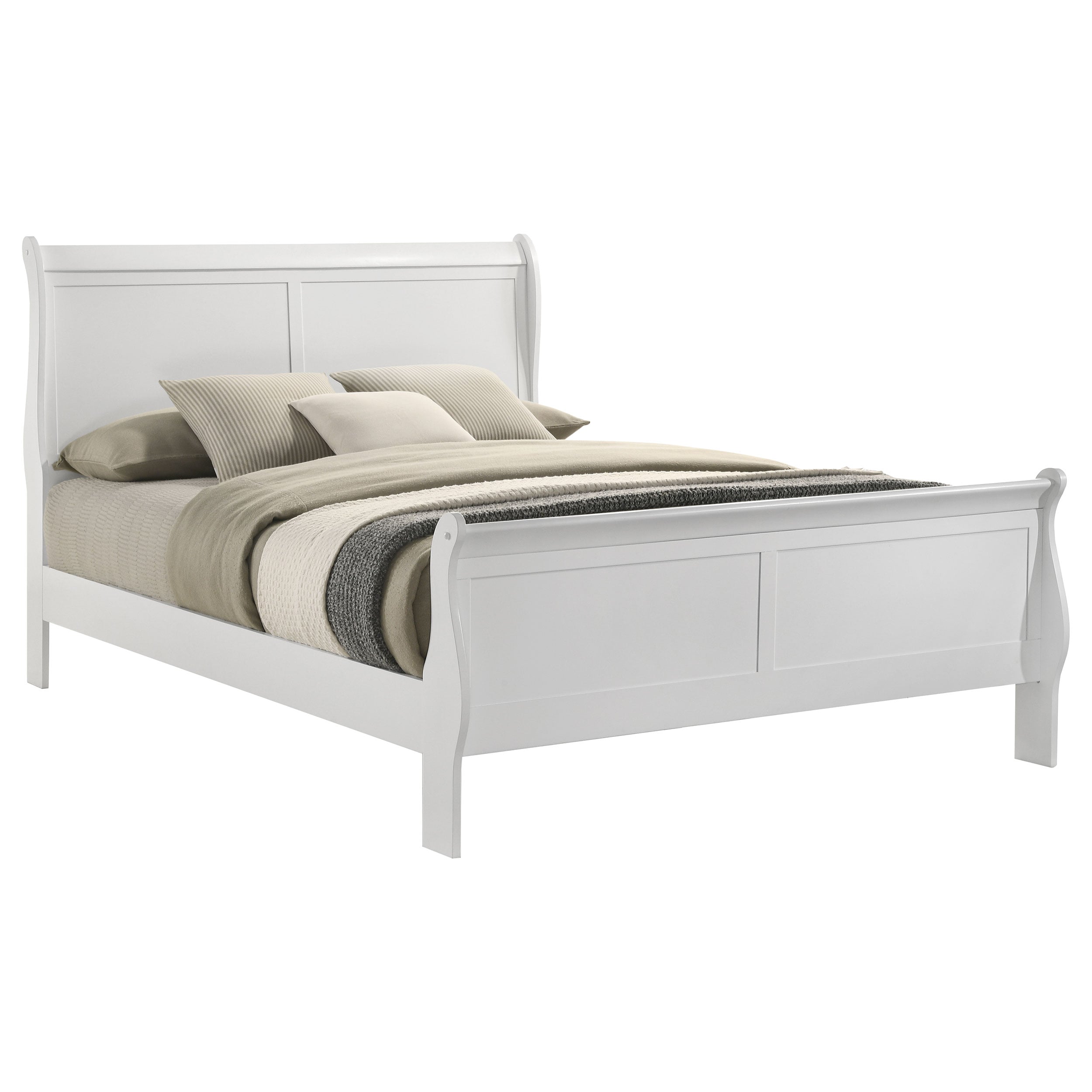 4Full Sleigh Panel Bed