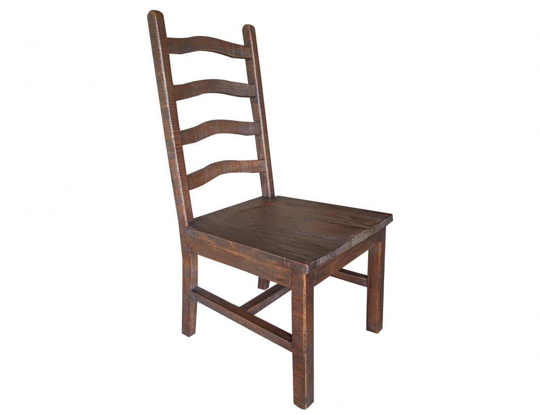 International Furniture Direct Mezcal IFD5672CHR Rustic Dining Side