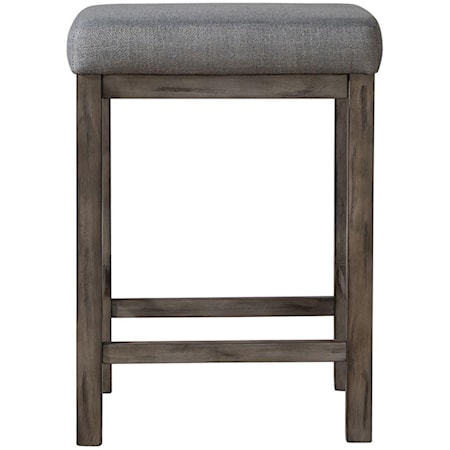 Upholstered Console Stool