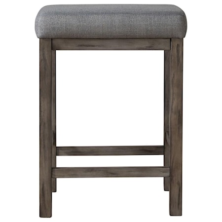 Upholstered Console Stool