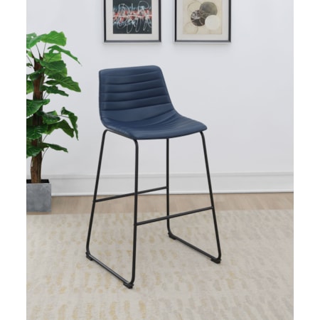 Zuni Faux Leather Bar Chair