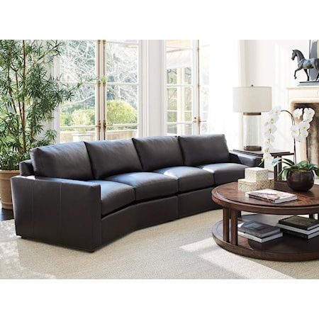 Ashbury 2-Piece Leather Sectional