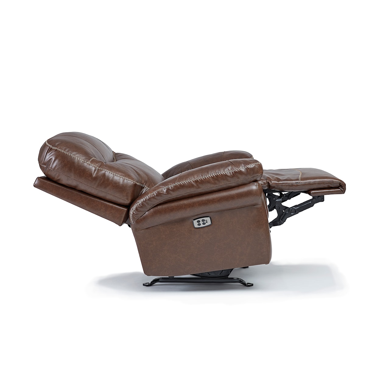Best Home Furnishings Leya Leather Power Space Saver Recliner w/ HR