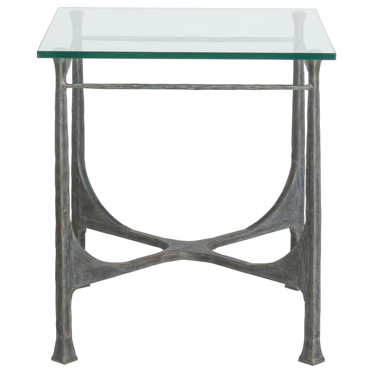 Artistica Artistica Metal Bruno Square End Table