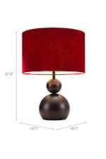 Zuo Shobu Lighting Collection Contemporary Table Lamp