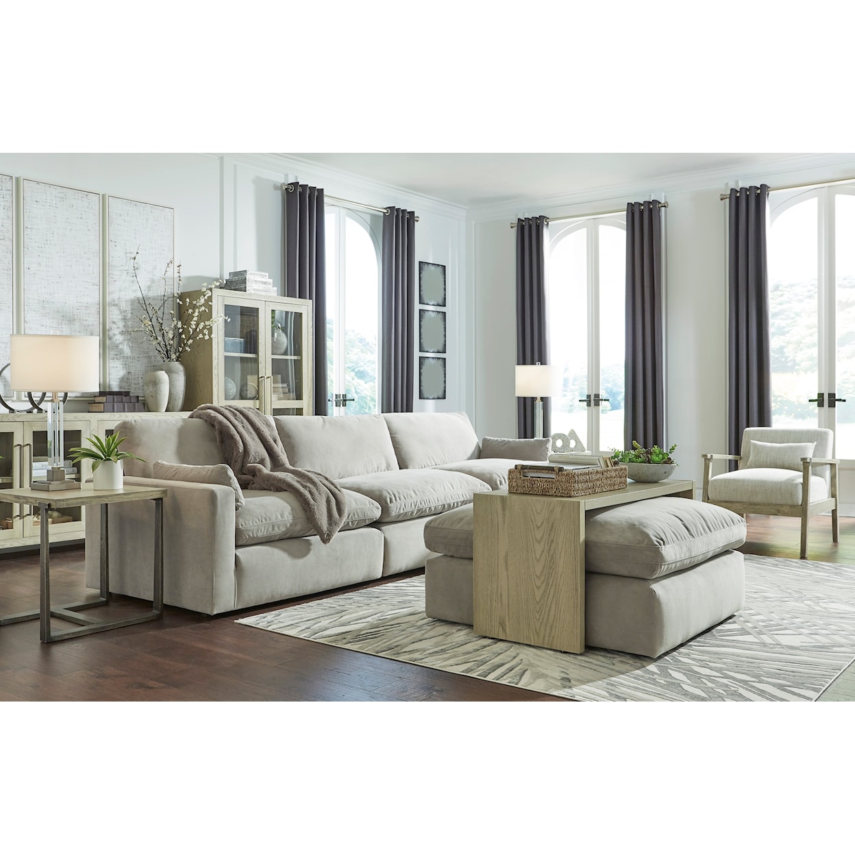 Ashley Furniture Signature Design Sophie 3-Piece Sectional