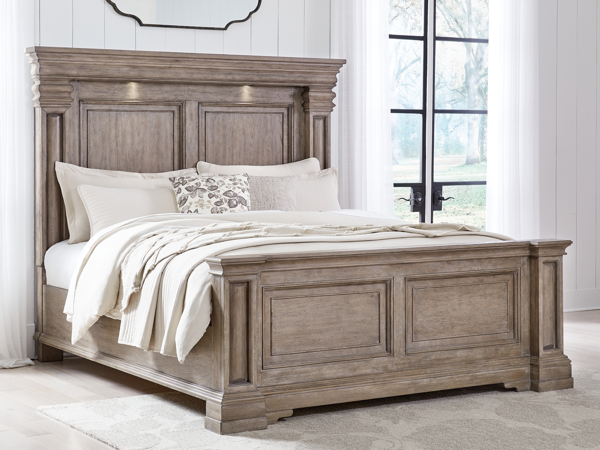 Queen Panel Bed