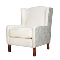 Turner Paisley Pattern Upholstered Accent Chair