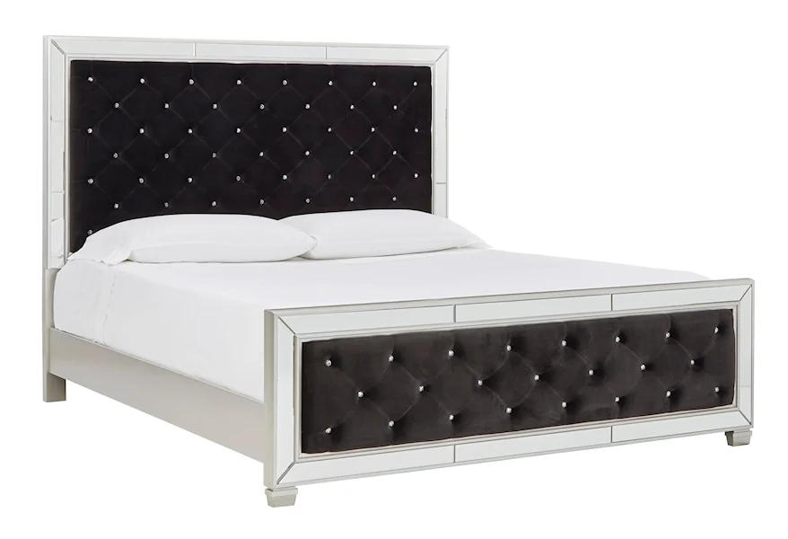 Lindenfield King Upholstered Bed by Signature Design by Ashley Furniture at Sam's Appliance & Furniture