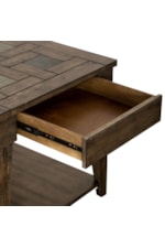 Liberty Furniture Arrowcreek Rustic Contemporary Lift Top Cocktail Table