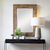 Uttermost Demetria Demetria Wooden Mirror Small