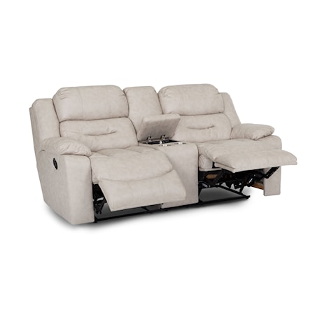 Reclining Console Loveseat