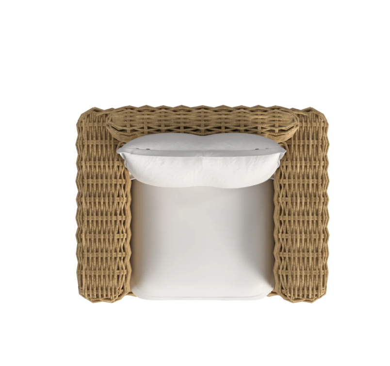 Outdoor Oversized Swivel Club Chair